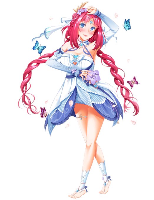 新衣装ニィロウアクスタ入稿しました!
問題なければ夏コミで頒布できると思います! 