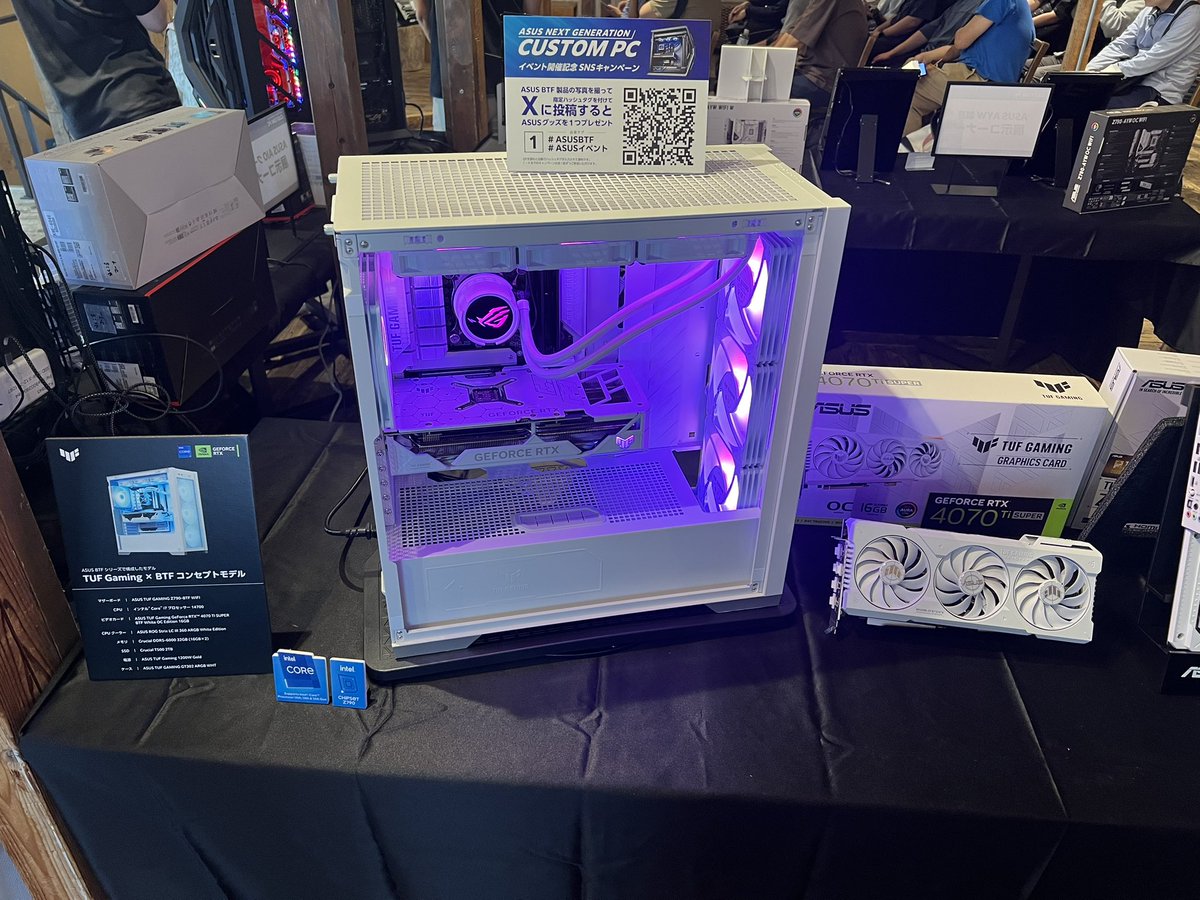 dkcomputer191's tweet photo. #ASUSBTF #ASUSイベント https://t.co/dL1BdznPgn