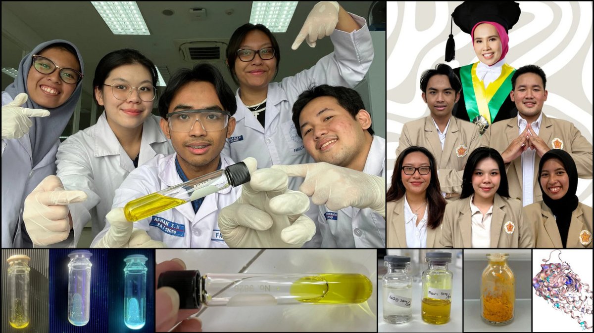 UGMYogyakarta's tweet photo. Mahasiswa #UGM Teliti Potensi Kombinasi Herbal #Kunyit dan Graphene sebagai Obat Penderita Kanker Payudara: Laporan Global Cancer Statistics (GLOBOCAN) menyatakan bahwa penderita kanker dunia berpotensi meningkat sebesar 47% pada tahun 2040. Sebanyak… https://t.co/rzPF8po3vp https://t.co/dDsDU2Pn3n