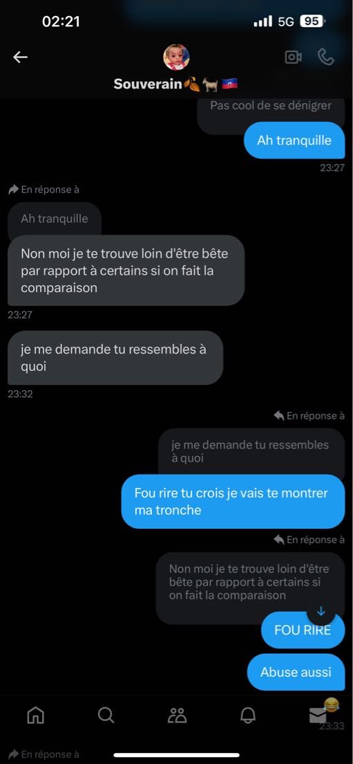 ManyRdh's tweet photo. 🥱🥱🥱 aucun principe aucune valeur t’es juste un suceur hypocrite, t’étais bien docile dans ses dm mtn tu parles comme ça (pcq elle t’a bloqué) #salenaingui #1m65 #naingro #passepartout https://t.co/1PU9bta72f