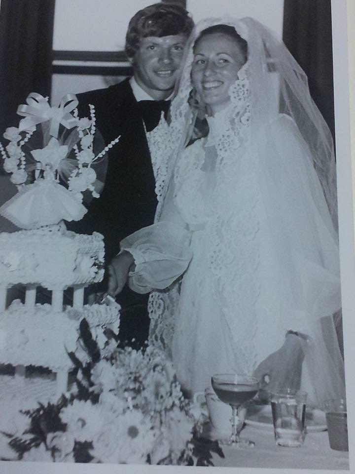 Special day today 49 years together . Time sure flies by  ❤️