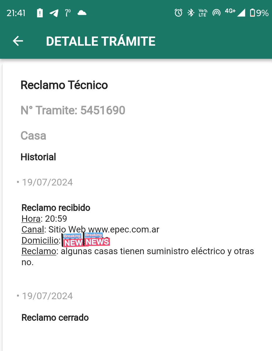 Darmel44's tweet photo. @EpecOficial otro reclamo más que cierran sin solucionar nada ni darme una respuesta... https://t.co/Ue4Rpyw6JV