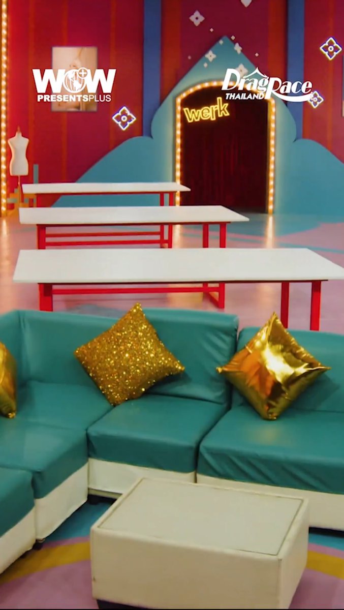 sedderaside's tweet photo. the new drag race thailand werkroom and stage? we are SO back https://t.co/RuGTPx5QOv