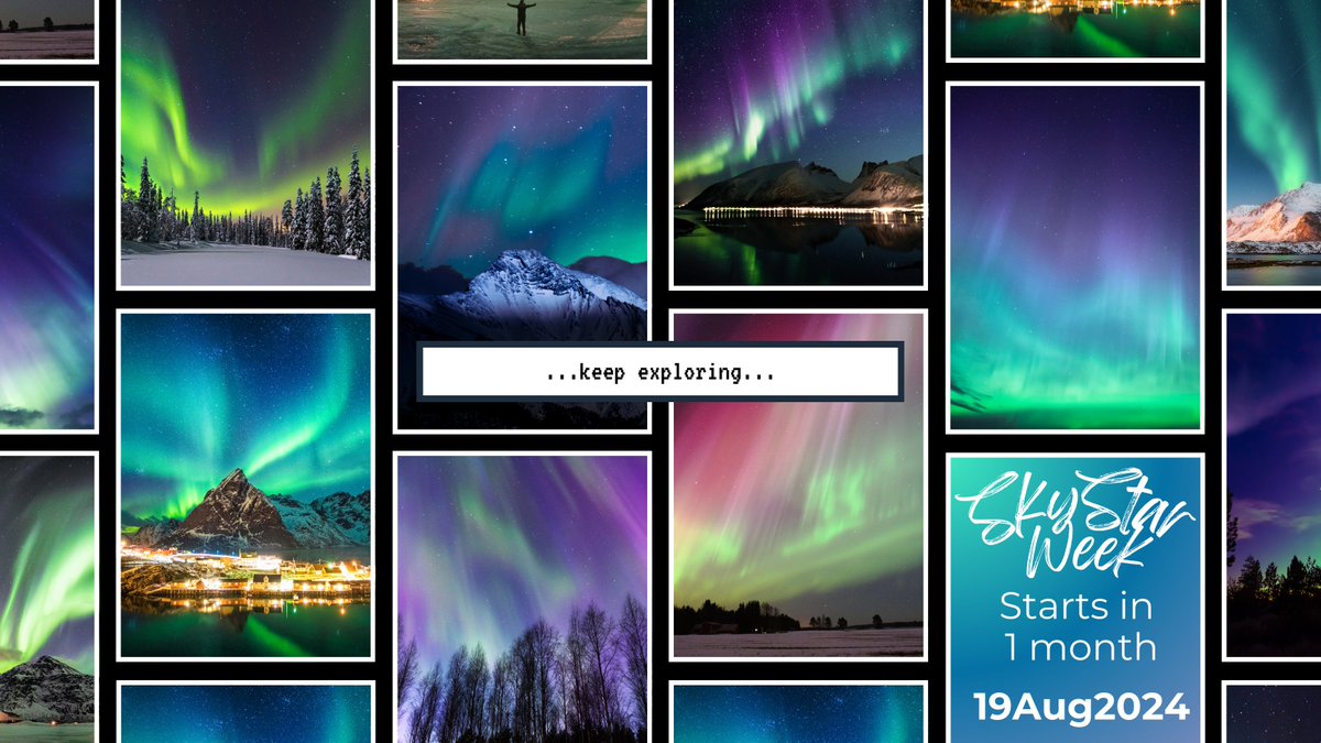 SkyStar Week is happening in 1 month! 19Aug-25Aug, see you there 💖 #skystar #skystarweek