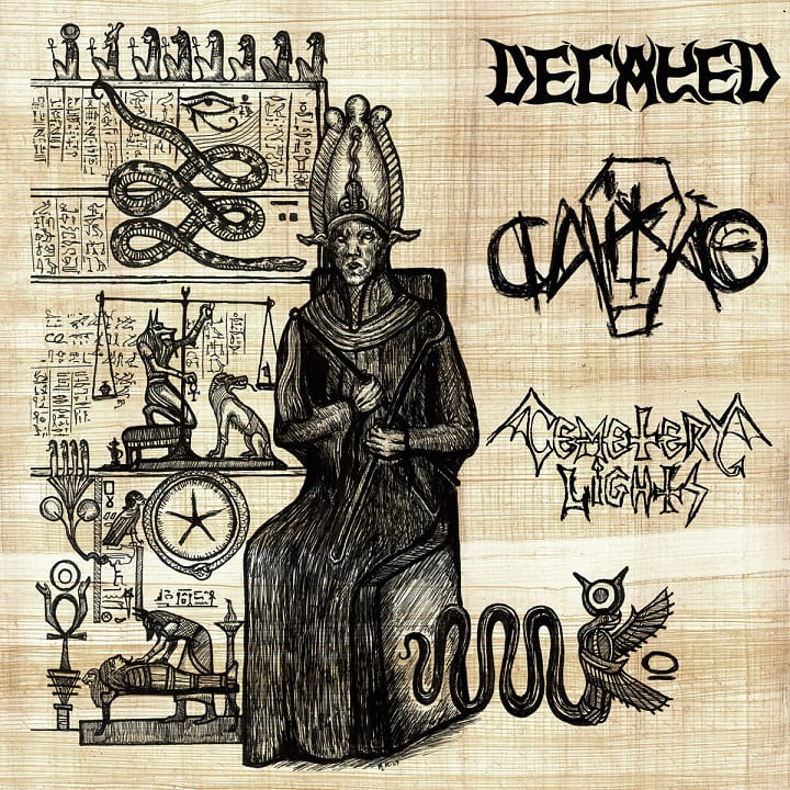 pregonermetall's tweet image. DECAYED (Portugal) presenta nou Split: "Heralds of the Duat" #Decayed #BlackMetal #Juliol2024 #Portugal #NouSplit #Metall #Metal #MúsicaMetal #MetalMusic