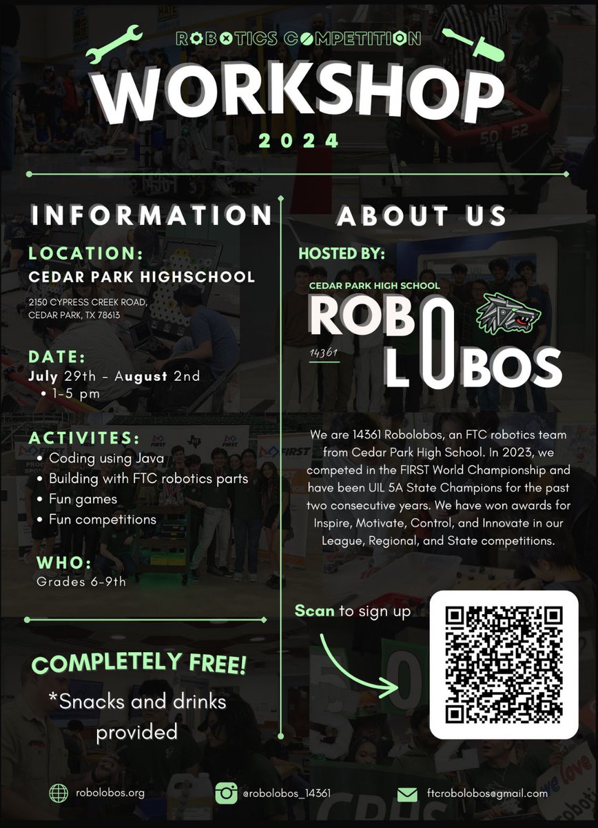 wmatistic's tweet photo. You could send your kid to learn robotics from the RoboLobos or just admit you don’t like your kids.  Those are the only two options, sorry. https://t.co/lfoxZL6DHP