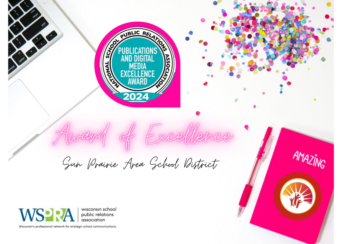 We are spotlighting our <a href="/NSPRA/">NSPRA</a> #schoolpr Award Winners! Today's Award of Excellence honoree is <a href="/sunprairiek12/">Sun Prairie Schools</a> for Video Produced In-House "The Future is Bilingual" submitted by Patti Lux and Adam Mumm! Link: youtu.be/29z-6cDgp6c?si…