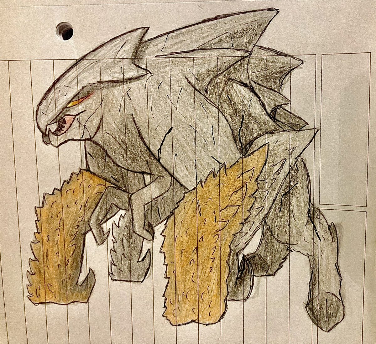 Crazy_Irrit's tweet photo. My take on the M.U.T.O. Prime (Jinshin Mushi). A lot of people hate her cuz she looks like megatron but I think a lot more would have liked her if she had a less busy design so I made this!
#Godzilla #Godzillafanart #muto #MutoPrime #Monsterverse https://t.co/AgeaFs56v3
