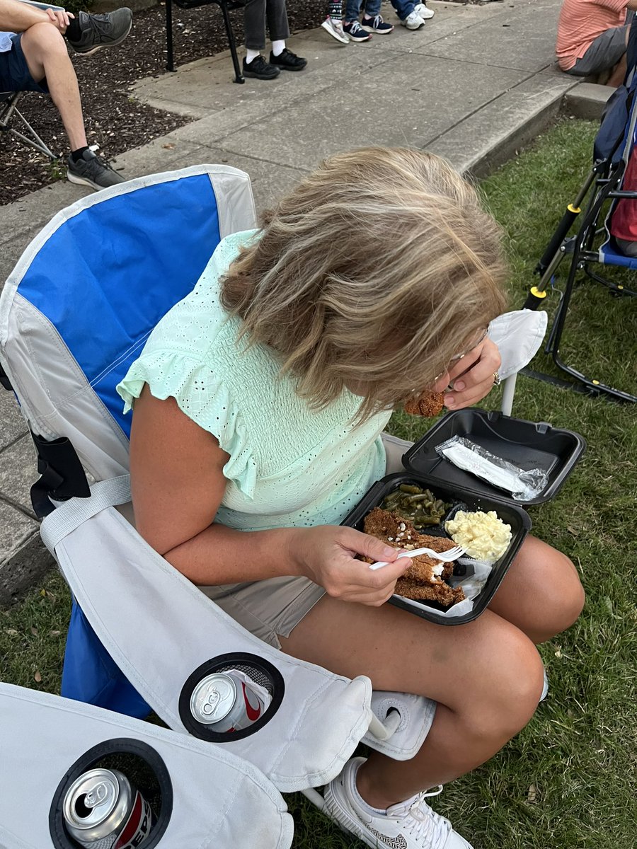 At a concert in Kentucky at a local park, think “Hot nights, Cool tunes” Brenham. Meanwhile….Peggy <a href="/StillOnWheels/">Peggy Still</a>