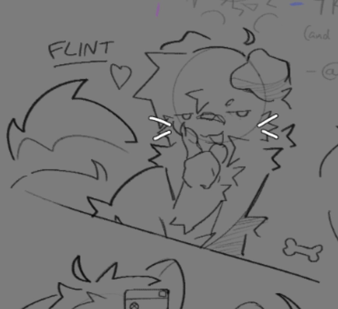 FlSHTWO's tweet photo. preview for kofi doodles im not dead https://t.co/Cc9iGpGZaH