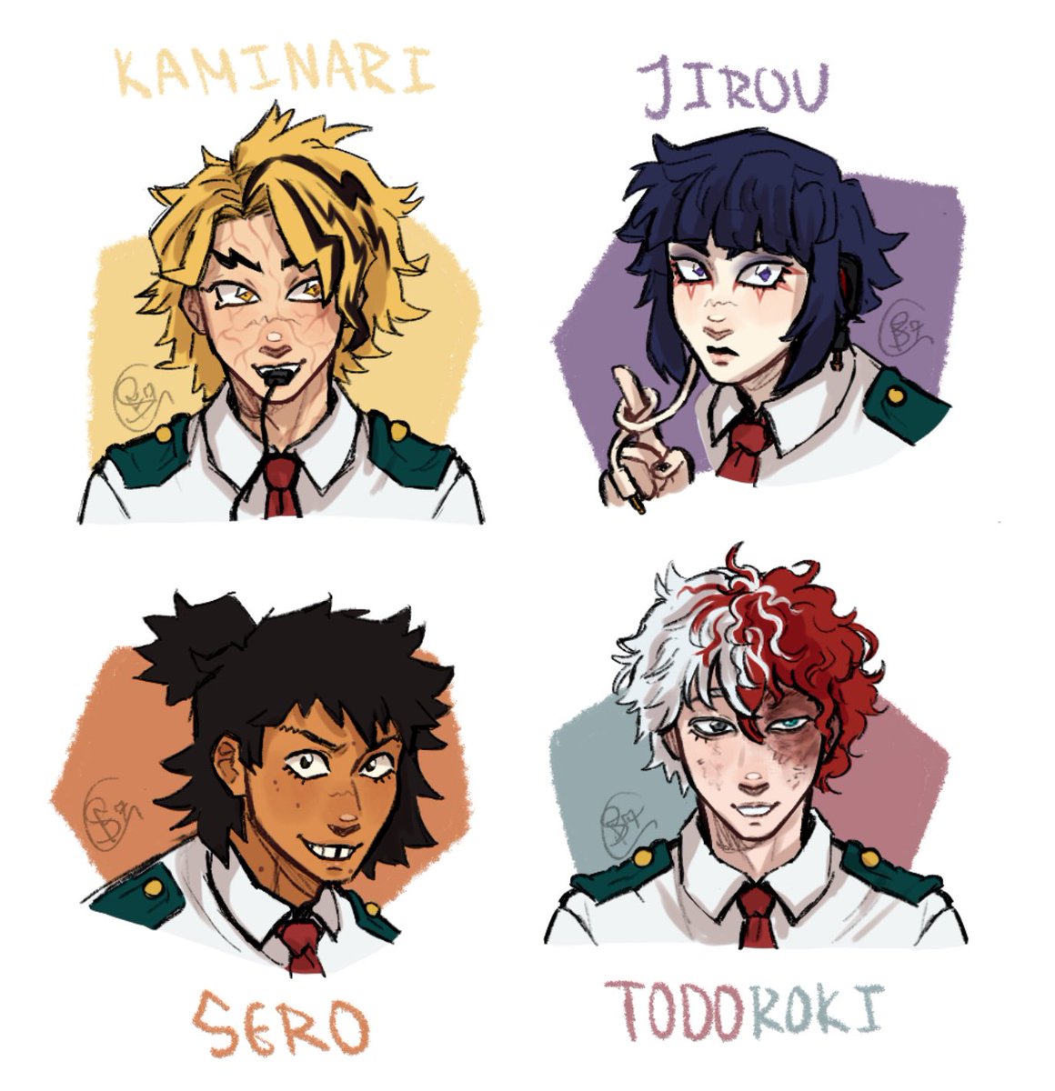Mc_Bigsquare's tweet photo. Class 2-A (1/3) 🫶🫶 
because I love them all 

#mha #bnha #MyHeroAcademia https://t.co/91V1h6teti