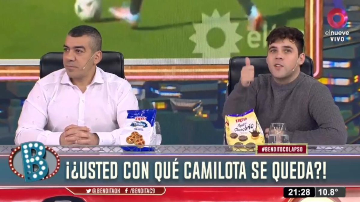 Carmense7u's tweet photo. Agustin apoya a Camila la hermano de Thiago #GranHermano #BenditoColapso https://t.co/opXkZxpCPG