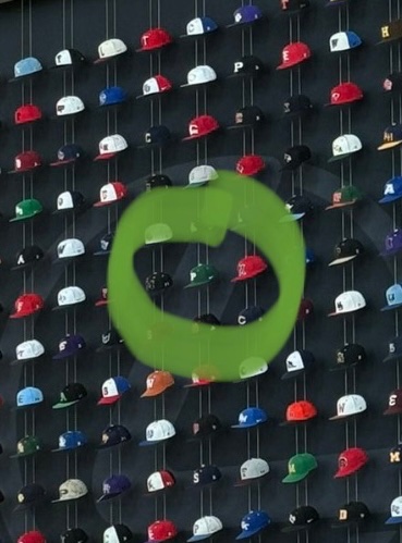 1PoteetBaseball's tweet photo. This is pretty awesome…Globe Life has a wall up now of DFW High School Baseball hats. Poteet is represented!

#ThisisPoteet #PoteetStrong #💪🏼🏴‍☠️ https://t.co/TOU8StldPx