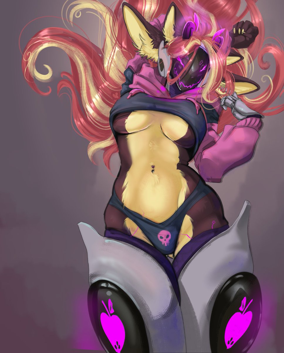 Elestria1's tweet photo. @paggiart Did my furry grill Runas in the outfit! ty so much for the idea https://t.co/0km69XWh8G