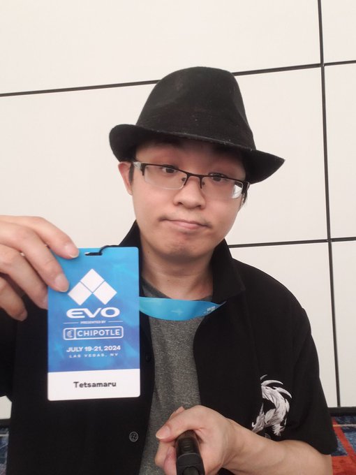 Having fun at #EVO2024 https://t.co/RCZMxhbTXW<a href="/tag/evo2024"class="tags">#EVO2024</a>