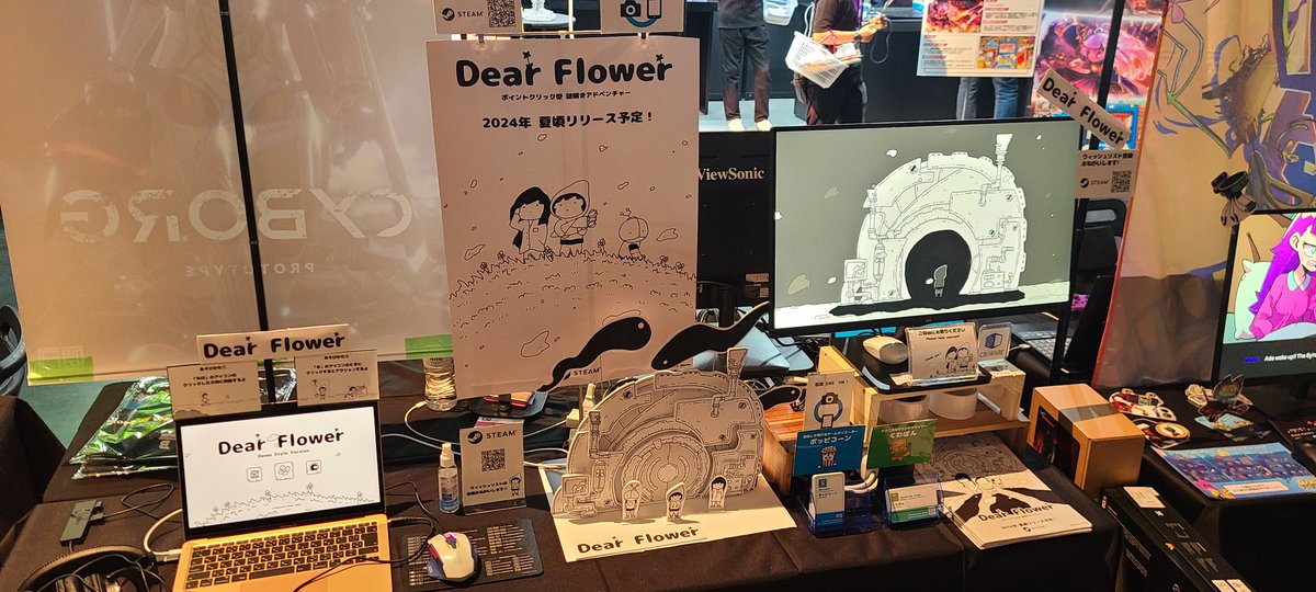 popiicorn's tweet photo. BitSummit始まりましたよー！！
楽しみましょー🙌
#BitSummi #indiegame #Unity #Steam #ゲーム開発 #ゲーム制作 https://t.co/L8LSFGM6pz