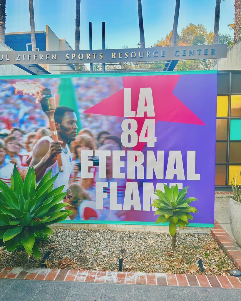 SheriBarros's tweet photo. Congrats to @LA84Foundation on 40 years of impacting communities thru the power of sport.  Enjoyed the 40th anniversary celebration. Nice remarks by Casey Wasserman, Mayor Bass, Carl Lewis &amp; Cheryl Miller. Almost time to pass the torch from #Paris24 to #LA28 🏅 https://t.co/h2rPXmQtsW