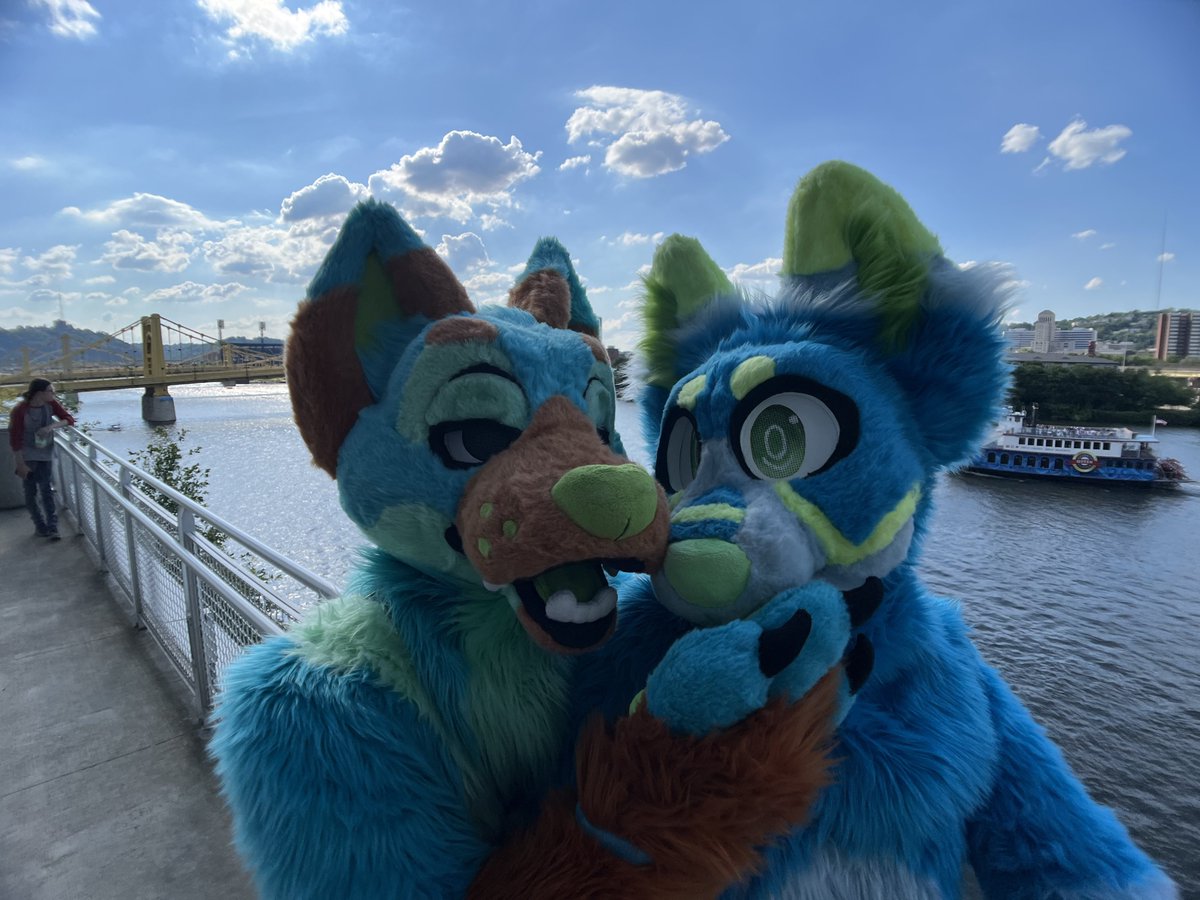 Showing off my prized possession for #fursuitfriday 
#furry