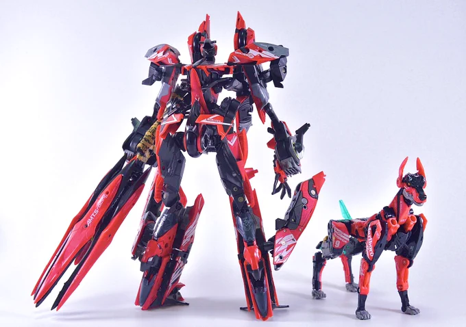Others of HERMES's multiple combinations with the special aerodynamic upgrade kit. #52TOYS #BEASTBOX #INFINITYBOX 