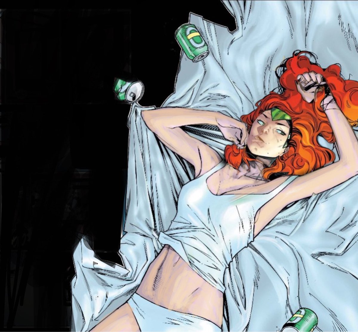 letsquotexmen's tweet photo. I wanted to explore the similarities from Phoenix to Coipel . So here is what I did I merged Coipel Jessica to  Jean Grey . I will say they fit perfectly width &amp; length . The only editing I had to was erase The Phoenix costume . WOW! #Phoenix  look at the end result  #Xmem https://t.co/VgqXWQWpuy