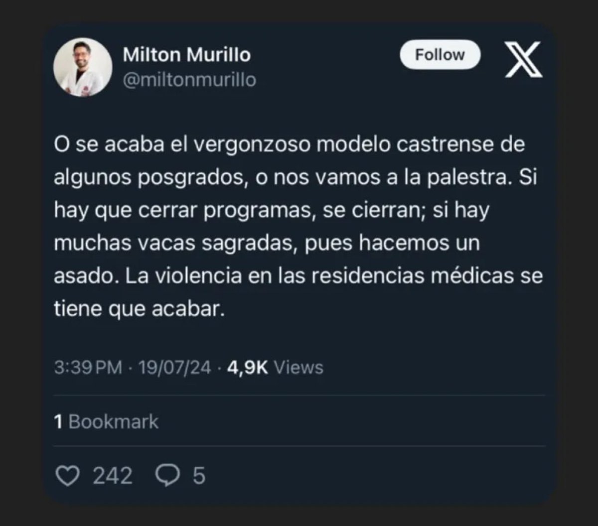 Estheraltahona's tweet photo. El maltrato NUNCA será una opción, NUNCA!!!! 👌🏽 https://t.co/vSGqF8mSx6