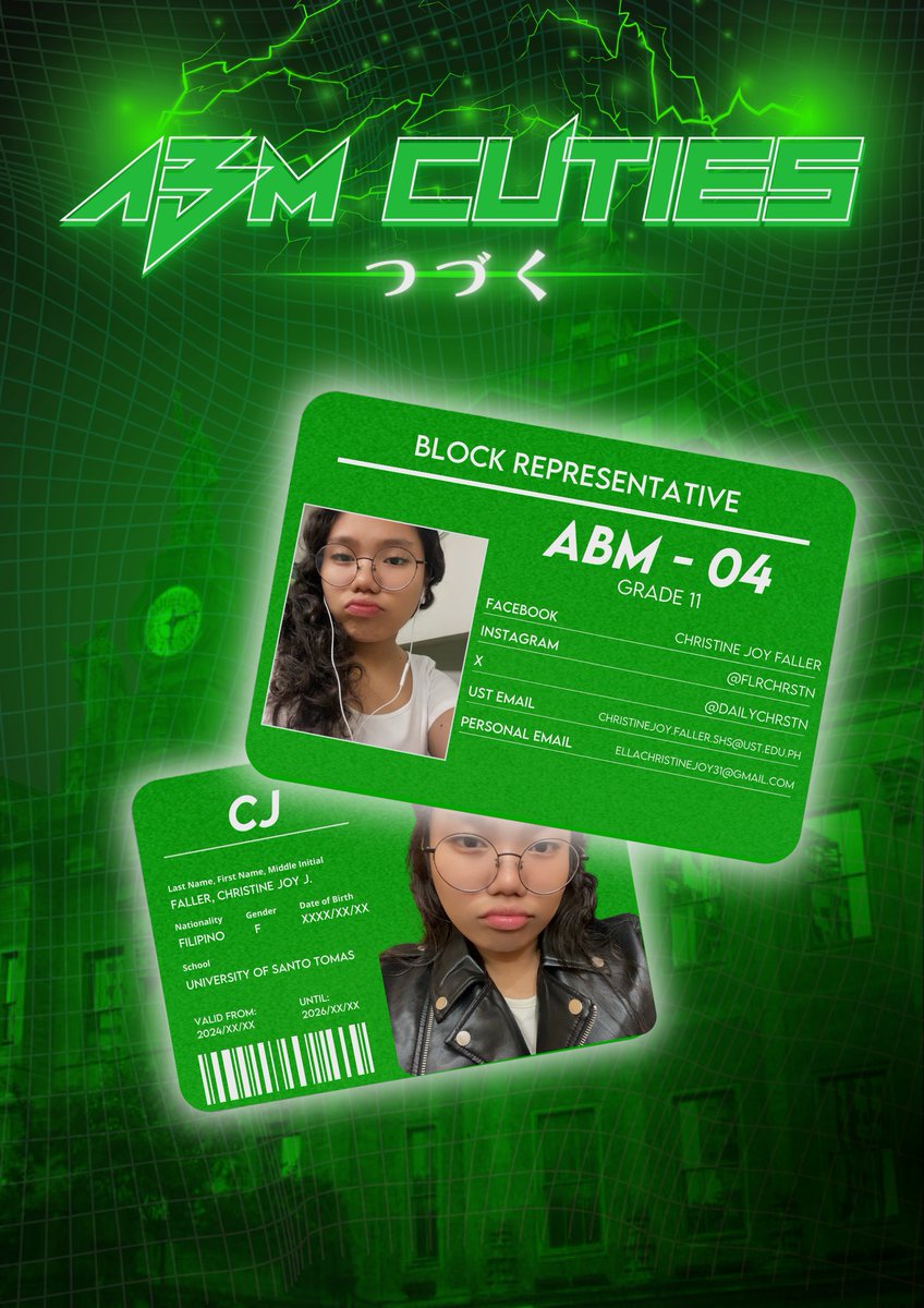 archivesoflyn's tweet photo. #USTSHSABM
#USTSHSABMCuties
#USTSHSBATCH26
#USTSHSHanapan
#USTSHSHanapan24
Pubmat: Matthe Bersalona & Drew Delizo
Caption: Karlyn Frances
Disclaimer: This is a student-led initiative that is neither affiliated with nor accredited by the University of Santo Tomas. https://t.co/sucuePsa1G