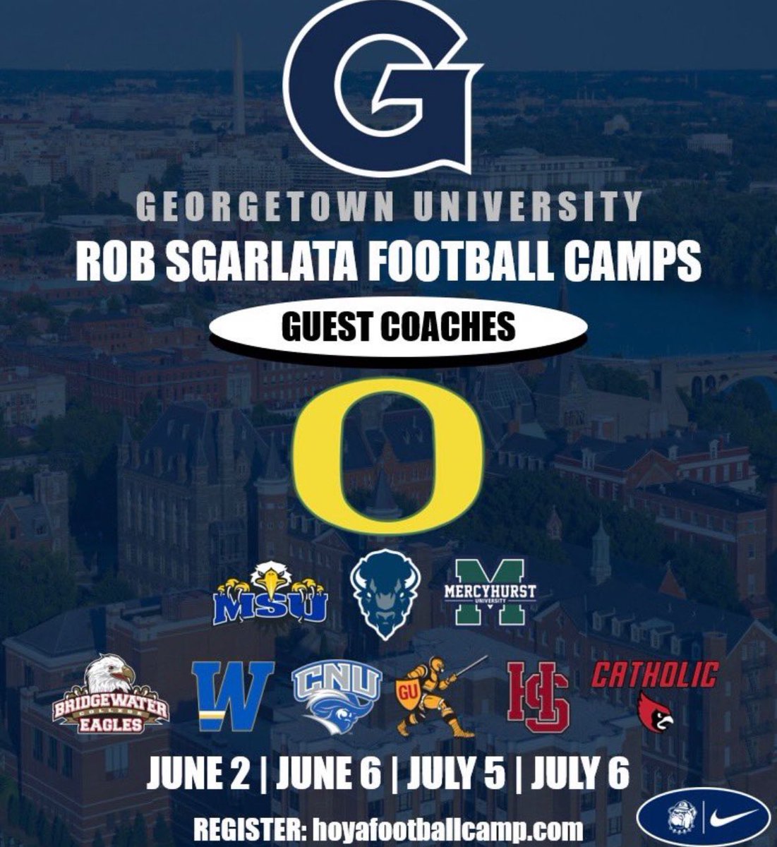 Zachary Strauser (@zach_strauser8) on Twitter photo I will be taking a tour and competing at camp at <a href="/HoyasFB/">Georgetown Football</a> tomorrow July 20th! Thank you <a href="/coachkrd/">Kevin “Duffy” Doherty</a> for inviting me out! I’m excited to compete and visit campus! I will be taking a tour and competing at camp at <a href="/HoyasFB/">Georgetown Football</a> tomorrow July 20th! Thank you <a href="/coachkrd/">Kevin “Duffy” Doherty</a> for inviting me out! I’m excited to compete and visit campus!
