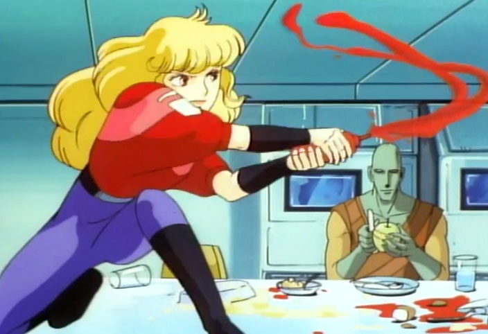 VintageAnimePod's tweet photo. We're doing another anime #FluidFriday post, this time featuring Frolbericheri Frol from #TheyWereEleven. Coming from a world where the government chooses your gender, Frol can only choose their path by getting into Cosmo Academy. #VintageAnime #MagicBus #CentralParkMedia #Kanpai https://t.co/KSi9eTLqKw