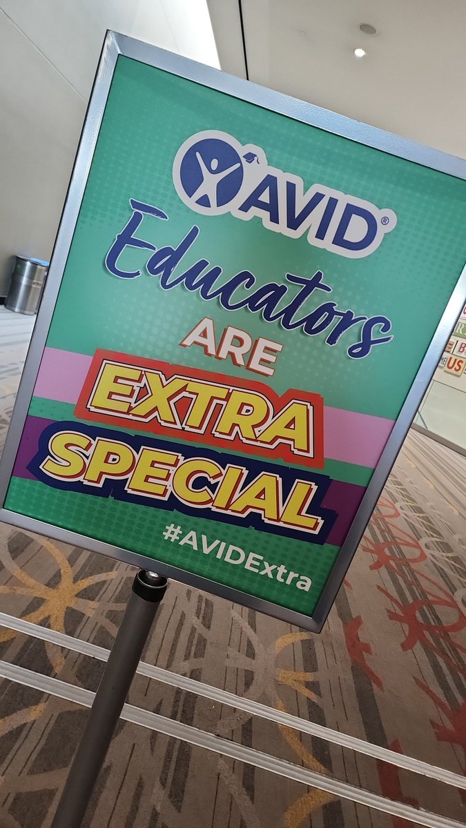 I've office drank the AVID Kool-Aid! The 2024 Summer Institute was absolutely amazing!!! I can't wait to get to work on my campus!!! #AVID