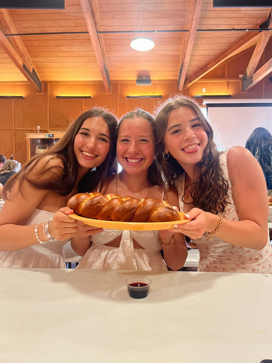 Shabbat Shalom from BBCAMP!! ⛺️🫶🏻‼️ #challah!!