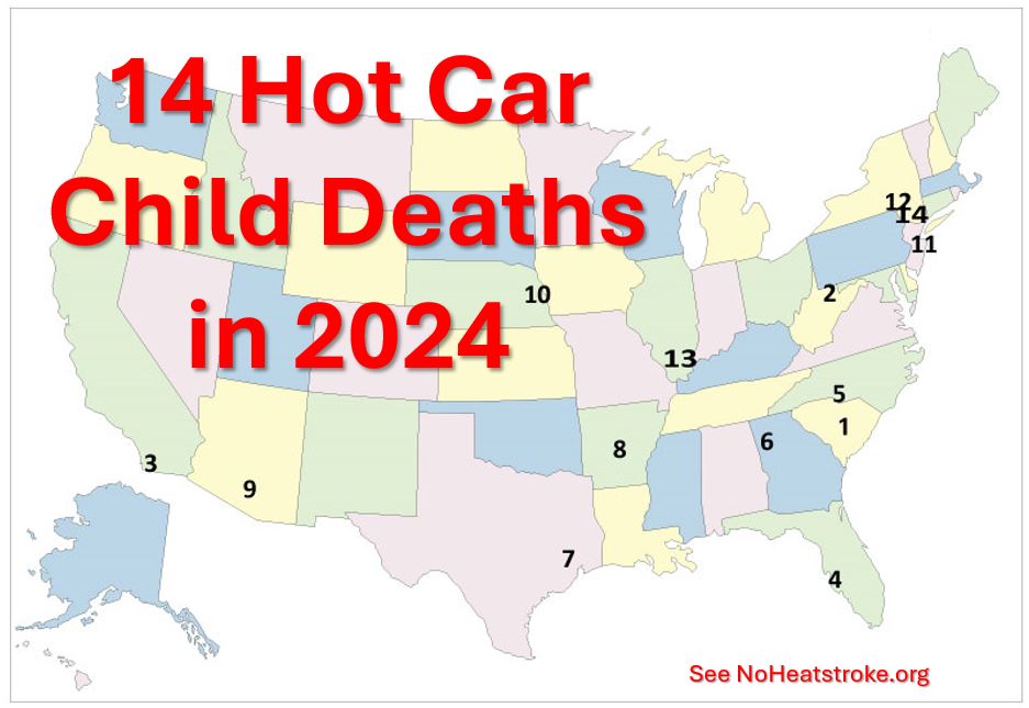 ggweather's tweet photo. There have now been 14 Hot Car Child Deaths this year across the United States.  See https://t.co/Kh8oHBzSWD https://t.co/O5oHz6A8vs