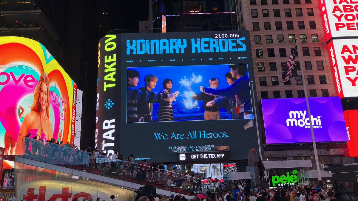 xxxinxin0626's tweet photo. Xdinary Heroes In Times Square!💥
 
#XdinaryHeroes #엑스디너리히어로즈 https://t.co/8yBUFqyLpI