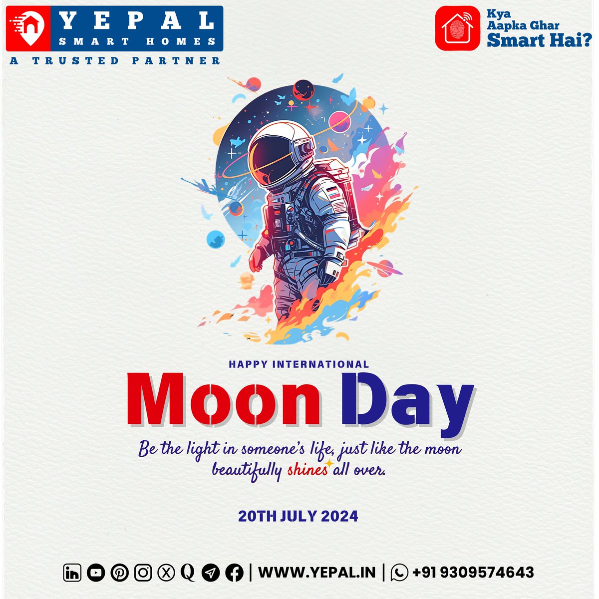 yepal_in's tweet photo. 🌝Happy Moon Day!🌙
#MoonDay #yepalsmarthomes #yepalhousingdeveloper #yepalsocietyredevelopment #yepalconstruction #punepropertyportal #realestatetips #trustedbuilders #Trusteddeveloper #realestatedeveloper #smarthome #JVpartner #credaipunemetro #NAREDCO #CREDAIMCHI #pune https://t.co/nQjPaRSvvo