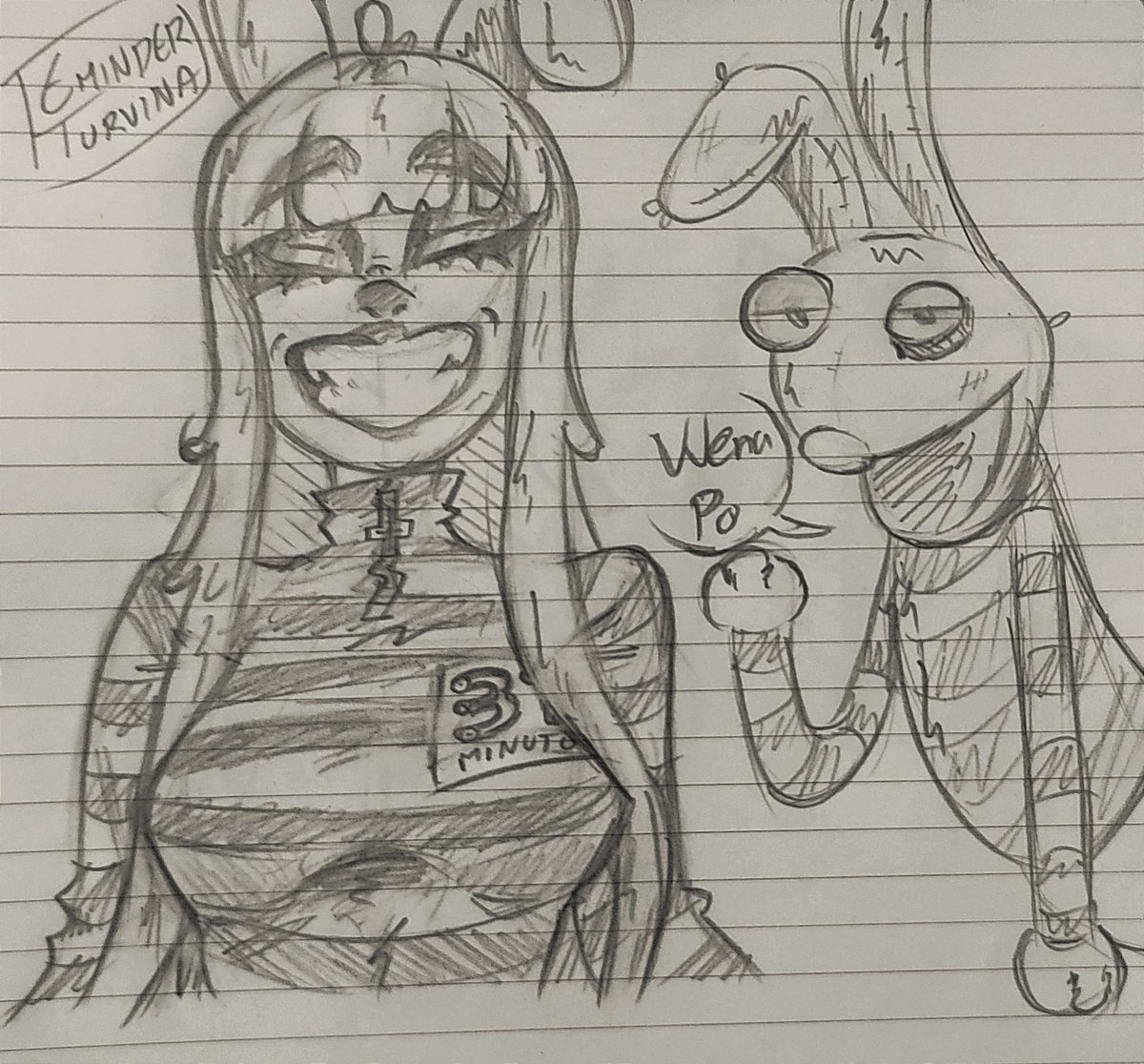 EminderTurvina's tweet photo. Dibujo inspirado en el cosplay de @fiooly , espero que les guste ❤️☺️
.
#art #drawing #draw #ilustracion #fanart #31minutos https://t.co/MSk5Xa5ss7