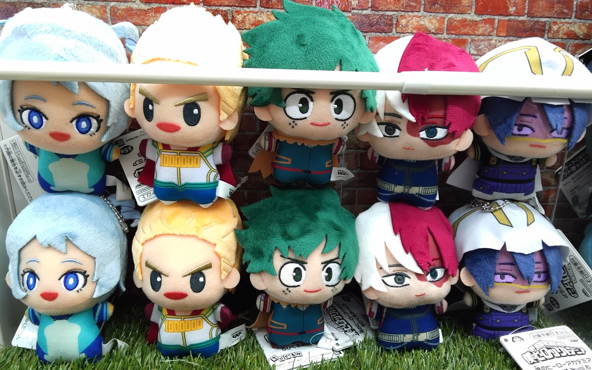 僕のヒーローアカデミア ちびぐるみ ぬいぐるみ マスコット BIG3