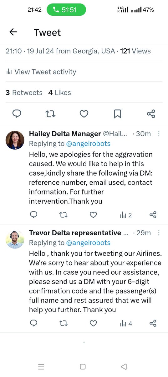 angelrobots's tweet photo. Scammers, scammers everywhere.
@Delta your should probably do something about this as well. https://t.co/6VePp3ESuP