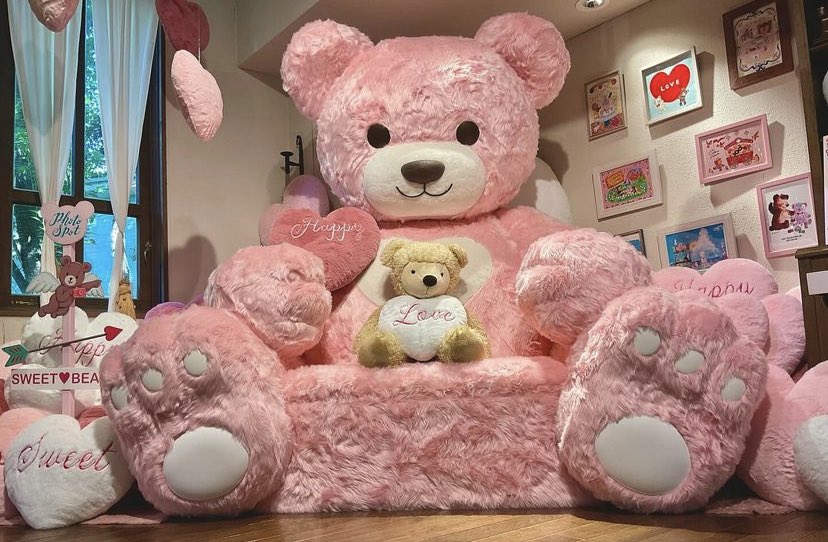 伊豆テディベア・ミュージアムさんの新フォトスポット『SWEET♡BEAR