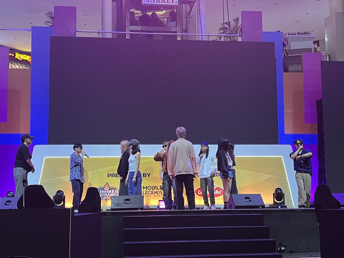 Official_ALAMAT's tweet photo. ALAMAT x KAIA is here and soundcheck is done!

Kita-kits mamaya sa Market Market!

#ItsMoreFunInMLBB
#MLBBKOLBrawlS2
#LuckyMeSeafoodShrimpTonkotsu
#AngatSaSeafoodSarap https://t.co/C2I5JJrWZh