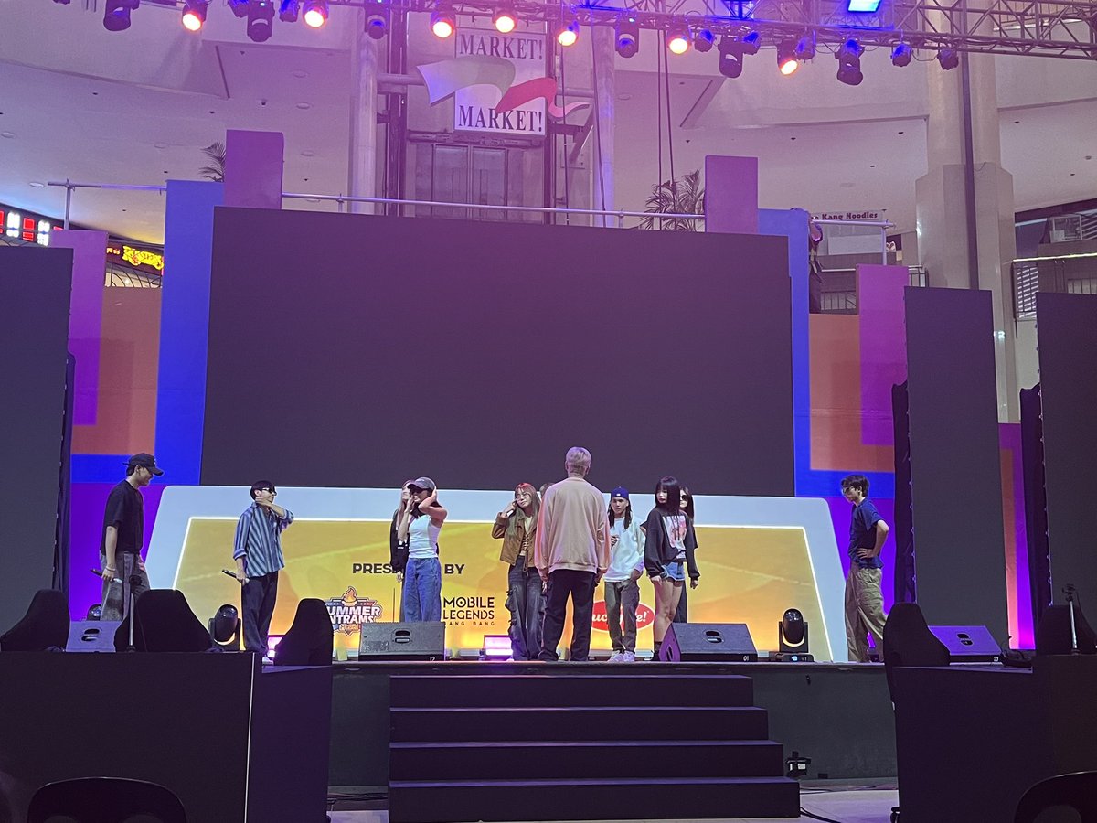 Official_ALAMAT's tweet photo. ALAMAT x KAIA is here and soundcheck is done!

Kita-kits mamaya sa Market Market!

#ItsMoreFunInMLBB
#MLBBKOLBrawlS2
#LuckyMeSeafoodShrimpTonkotsu
#AngatSaSeafoodSarap https://t.co/C2I5JJrWZh