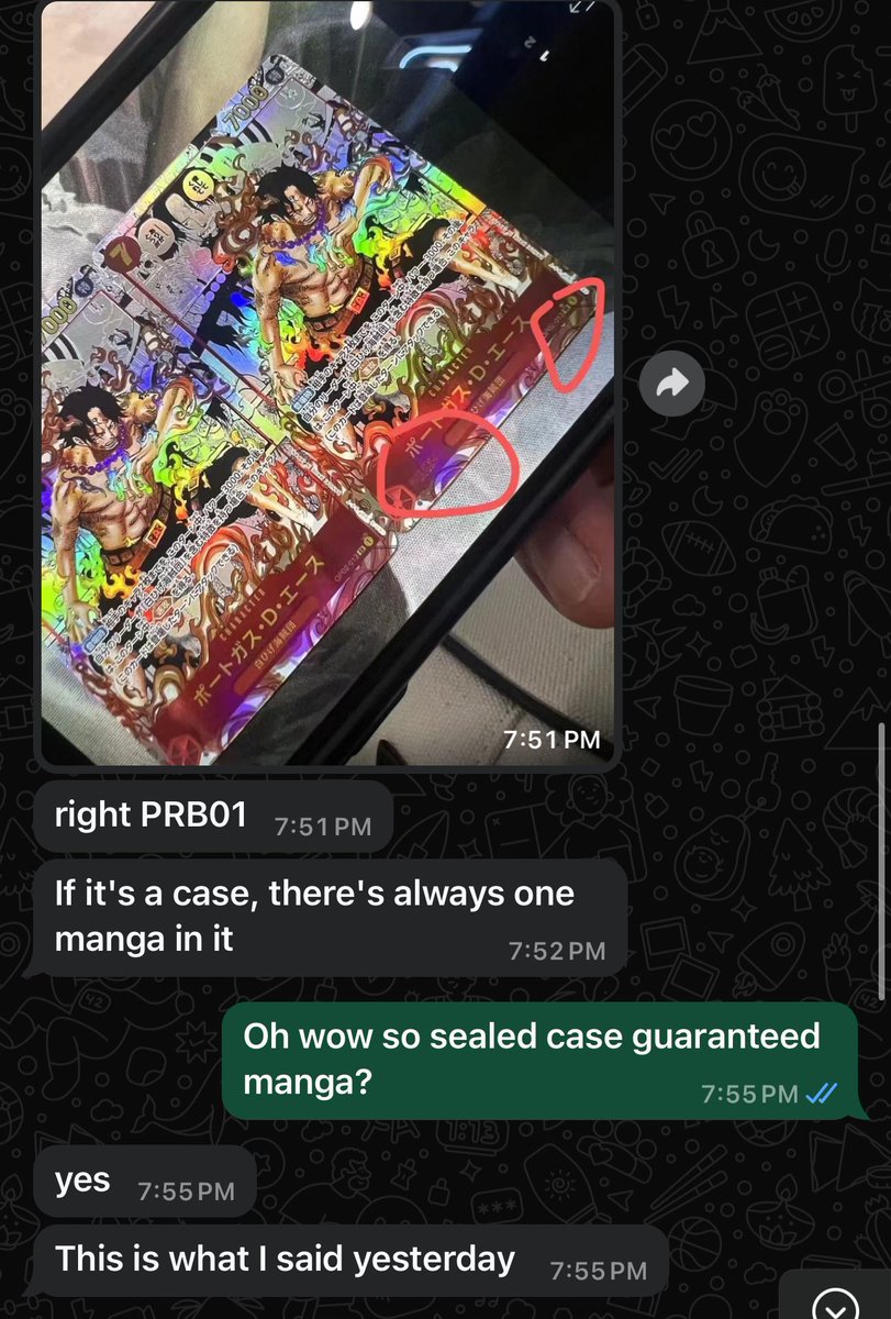 SakurasCardShop's tweet photo. @tofustrading That’s what multiple sources saying. So either they got lied too or idk😂here’s one https://t.co/HMY5h4EYPC