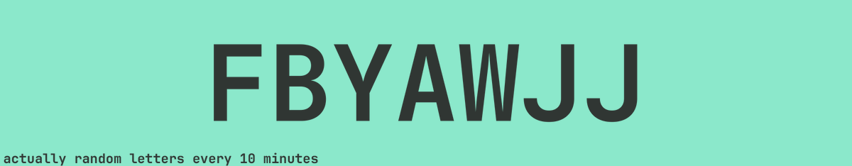 AnyRandomChars's tweet photo. FBYAWJJ https://t.co/HtwPUsKKkY