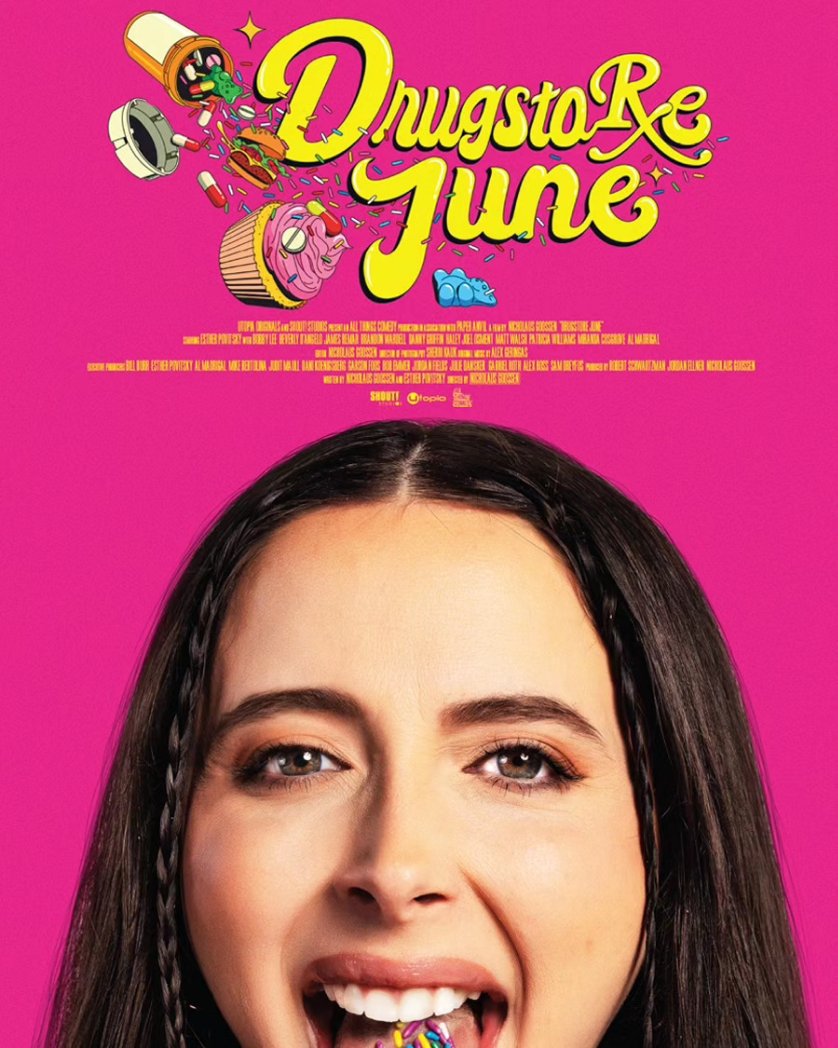 allthingscomedy's tweet photo. June Squad! @DrugstoreJune is now available to buy, rent, and/or stream in over 50 countries and territories! Check your local platforms and watch our film this weekend! #ATCpresents #DrugstoreJune https://t.co/BEbTw3geOs