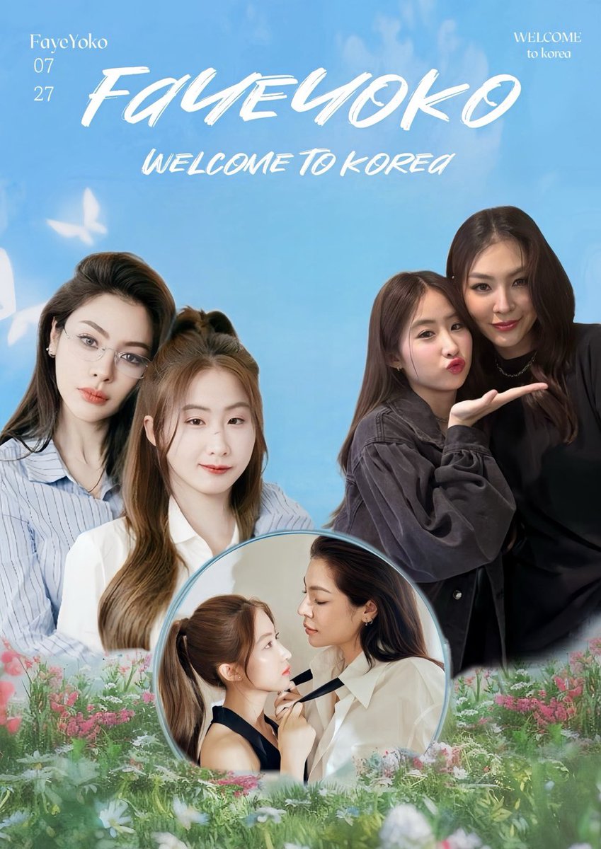 FayeYoko_Korea's tweet photo. 𝑭𝑨𝒀𝑬𝒀𝑶𝑲𝑶 𝑾𝑬𝑳𝑪𝑶𝑴𝑬 𝑻𝑶 𝑲𝑶𝑹𝑬𝑨 💫

FayeYoko의 내한을 기념하여 서울에서 카페 이벤트를 진행합니다!!

🫧카페 스윗도프
🫧24.07.27

#FAYEYOKO_DAY_0728 

#FayePeraya #Yokoapasra #FayeYoko 
#BlankTheSeriesSS2inKorea https://t.co/rsF5XND6aQ