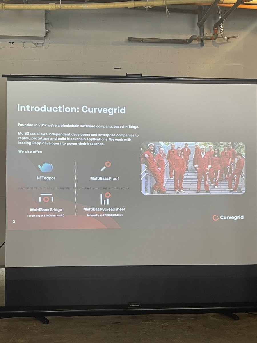 haruki_web3's tweet image. #curvegrid のセッション始まった！！