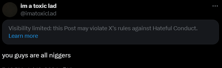 JaeGz11's tweet photo. What's wrong with this guy...?

He is toxic, racist and a liar but he can't stand to be told that to his face, every time they do he runs away like a bitch and deactivates his account, 3 days later he comes back with his tail between his legs to apologize just to do it again. https://t.co/oOglcY0rmK