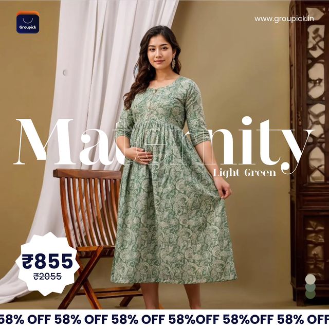 Groupickapp's tweet photo. Light Green Full Cotton Maternity👗
.
.
Download Groupick App and start group shopping now 🛍️!
🔗 Link in bio @groupickofficial
.
.
#groupick #groupshopping #Shopping #ShopSmart #DiscountDeals #AffordableShopping #Savings #DealHunter #OnlineShopping #BargainShop #ShopTillYouDrop https://t.co/6ZRsFJs2Hr