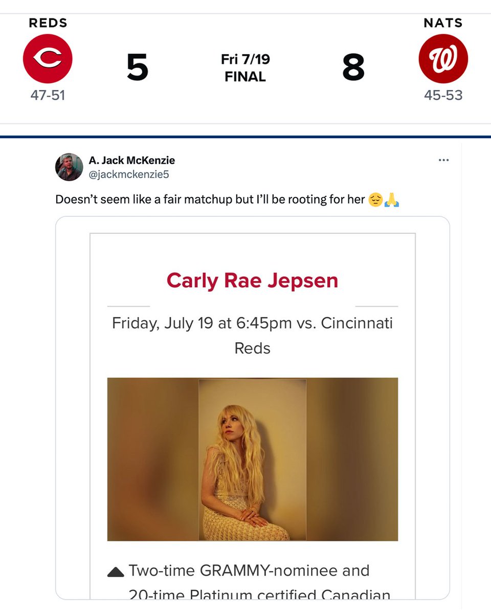 you did it carly