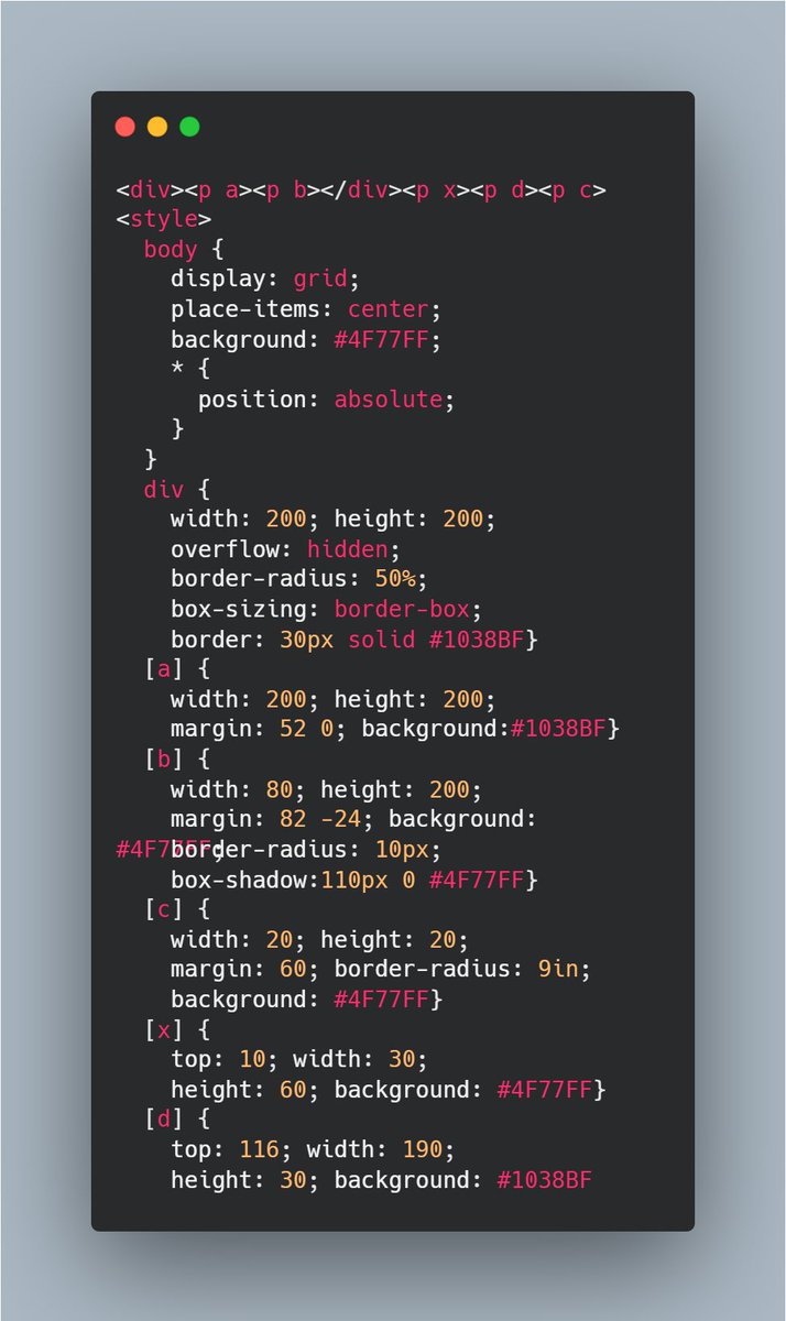 pointerToPixel's tweet image. day 202                                                                                                     

CSS battle #202- Steering Wheel

#100DaysOfCode #CSS #CSSBattleChallenge