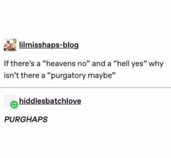 who said there isn't??