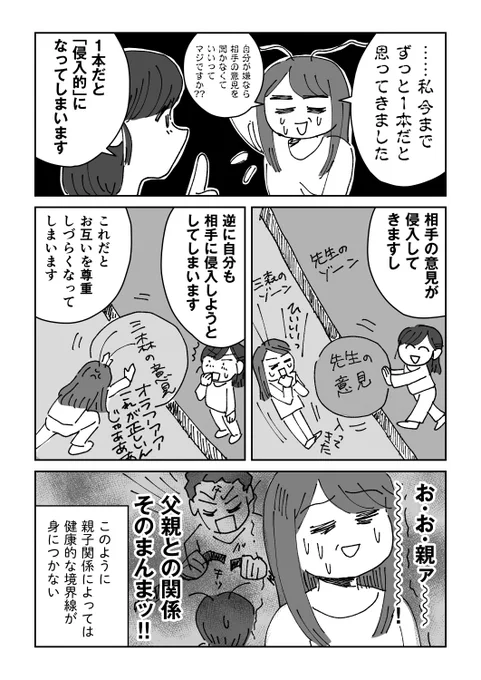 親子関係の中で壊れた境界線を修復する話(0/8) 